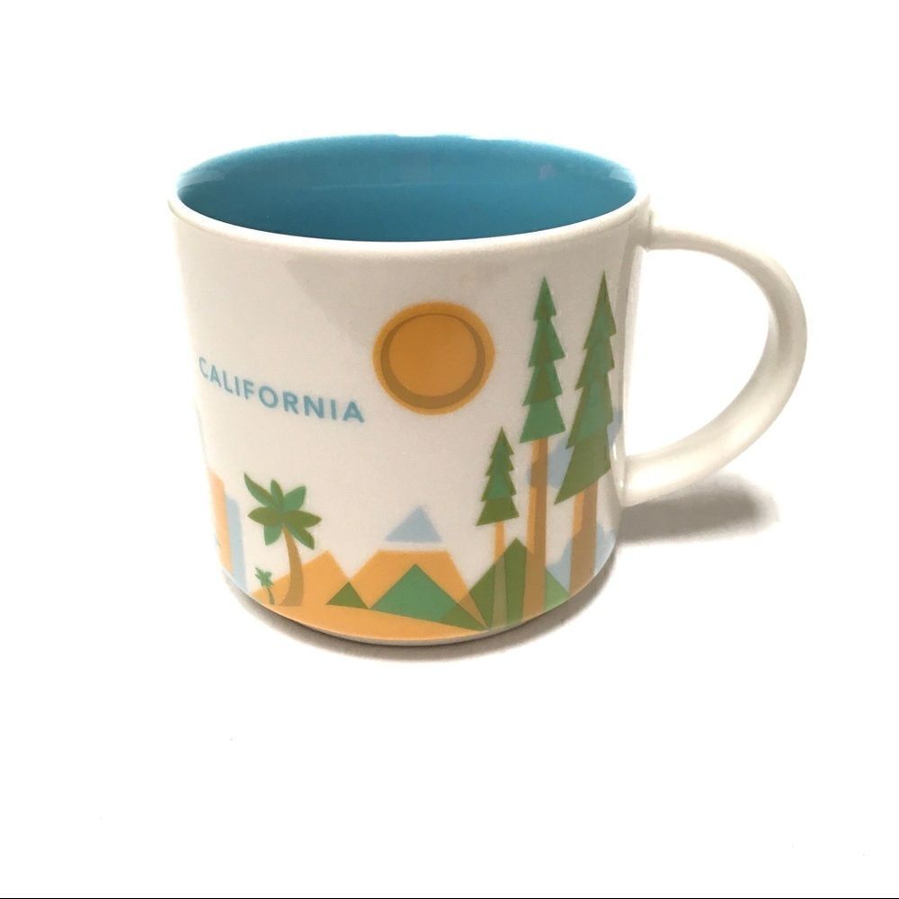 NIB Starbucks mug “you are here” California 14oz